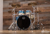 MAPEX SATURN CLASSIC 4 PIECE DRUM KIT, AQUA FADE