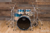 MAPEX SATURN CLASSIC 4 PIECE DRUM KIT, AQUA FADE