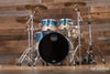 MAPEX SATURN CLASSIC 4 PIECE DRUM KIT, AQUA FADE