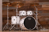 MAPEX SATURN CLASSIC 4 PIECE DRUM KIT, SATIN WHITE