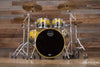 MAPEX SATURN CLASSIC 4 PIECE DRUM KIT, SULPHUR FADE