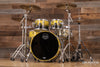 MAPEX SATURN CLASSIC 4 PIECE DRUM KIT, SULPHUR FADE