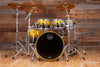 MAPEX SATURN CLASSIC 5 PIECE DRUM KIT 3 UP / 1 DOWN, SULPHUR FADE