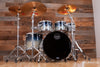 MAPEX SATURN CLASSIC 5 PIECE DRUM KIT 3 UP / 1 DOWN, TEAL BLUE FADE