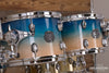 MAPEX SATURN CLASSIC 4 PIECE DRUM KIT, AQUA FADE