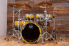 MAPEX SATURN CLASSIC 6 PIECE 3 UP / 2 DOWN DRUM KIT, SULPHUR FADE