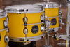 MAPEX SATURN EVOLUTION MAPLE / WALNUT 7 PIECE DRUM KIT, TUSCAN YELLOW, SPECIAL ORDER SIZES