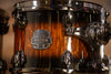 MAPEX SATURN IV EXOTIC 4 PIECE DRUM KIT, TRANSPARENT ASH BURL BURST (PRE-LOVED)