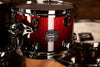 MAPEX SATURN V EXOTIC 4 PIECE DRUM KIT, CHERRY MIST MAPLE BURL, SPECIAL ORDER CONFIGURATION