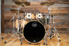 MAPEX SATURN V EXOTIC SOUND WAVE TWIN 5 PIECE DRUM KIT, NATURAL MAPLE BURL