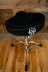 MAPEX T765A BLACK SADDLE DRUM THRONE (DRUM STOOL)