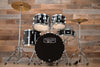 MAPEX TORNADO 3 COMPACT 5 PIECE DRUM KIT, BLACK WITH HARDWARE, CYMBALS AND STOOL