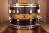 MASSHOFF 14 X 8 DUCO KING SNARE DRUM, SOLID DIECAST STEEL SNARE DRUM WITH WOOD HOOPS, HAND PAINTED, DRUMAZON EXCLUSIVE!