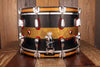 MASSHOFF 14 X 8 DUCO KING SNARE DRUM, SOLID DIECAST STEEL SNARE DRUM WITH WOOD HOOPS, HAND PAINTED, DRUMAZON EXCLUSIVE!