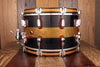 MASSHOFF 14 X 8 DUCO KING SNARE DRUM, SOLID DIECAST STEEL SNARE DRUM WITH WOOD HOOPS, HAND PAINTED, DRUMAZON EXCLUSIVE!