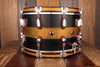 MASSHOFF 14 X 8 DUCO KING SNARE DRUM, SOLID DIECAST STEEL SNARE DRUM WITH WOOD HOOPS, HAND PAINTED, DRUMAZON EXCLUSIVE!