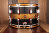 MASSHOFF 14 X 8 DUCO KING SNARE DRUM, SOLID DIECAST STEEL SNARE DRUM WITH WOOD HOOPS, HAND PAINTED, DRUMAZON EXCLUSIVE!