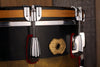 MASSHOFF 14 X 8 DUCO KING SNARE DRUM, SOLID DIECAST STEEL SNARE DRUM WITH WOOD HOOPS, HAND PAINTED, DRUMAZON EXCLUSIVE!