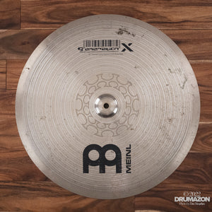 MEINL 18" GENERATION X THOMAS LANG SIGNAL CRASH / KLUB RIDE CYMBAL (PRE-LOVED)