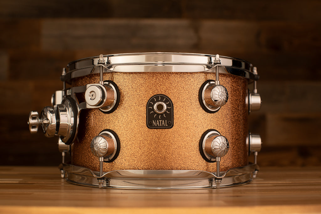 NATAL CAFE RACER 12 X 7 TOM, CHAMPAGNE SPARKLE
