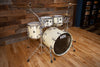 NATAL ORIGINALS BIRCH 4 PIECE DRUM KIT, WHITE METALLIC