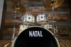 NATAL ORIGINALS BIRCH 4 PIECE DRUM KIT, WHITE METALLIC