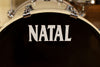 NATAL ORIGINALS BIRCH 4 PIECE DRUM KIT, WHITE METALLIC