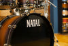 NATAL ORIGINALS WALNUT CUSTOM ORDER 6 PIECE DRUM KIT, VINTAGE BURST