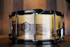 NOBLE & COOLEY SS CLASSIC WALNUT 14 X 7 SOLID SHELL SNARE DRUM, NATURAL GLOSS, BLACK CHROME FITTINGS