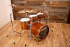 NOBLE & COOLEY CD MAPLE CUSTOM 4 PIECE DRUM KIT, HONEY MAPLE LACQUER