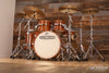 NOBLE & COOLEY CD MAPLE 5 PIECE DRUM KIT, HONEY MAPLE LACQUER WITH WOOD HOOPS