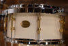 NOBLE & COOLEY CD MAPLE 'STAR INSPIRED' CUSTOM 5 PIECE DRUM KIT, WHITE LACQUER