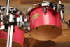 NOBLE & COOLEY CD MAPLE 6 PIECE DRUM KIT, HOT PINK SPARKLE LACQUER