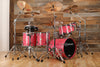 NOBLE & COOLEY CD MAPLE 6 PIECE DRUM KIT, HOT PINK SPARKLE LACQUER