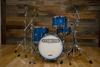 NOBLE & COOLEY HORIZON SERIES 3 PIECE BOP KIT, CAIRO BLUE HOLO SPARKLE LACQUER