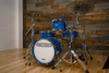 NOBLE & COOLEY HORIZON SERIES 3 PIECE BOP KIT, CAIRO BLUE HOLO SPARKLE LACQUER