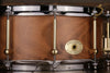 NOBLE & COOLEY 14 X 6 SS CLASSIC SOLID MAPLE SHELL SNARE DRUM, BURNT ALE MATTE