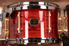 NOBLE & COOLEY WALNUT CLASSIC, 6 PIECE DRUM KIT, TRANSLUCENT CHERRY RED LACQUER
