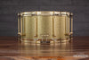 NOBLE & COOLEY 14 X 7 SS CLASSIC SOLID MAPLE SHELL SNARE DRUM, GOLD SPARKLE, BRASS FITTINGS