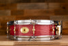 NOBLE & COOLEY 14 X 3.875 SS CLASSIC SOLID OAK PICCOLO SNARE DRUM, CHERRY STAIN OIL