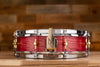 NOBLE & COOLEY 14 X 3.875 SS CLASSIC SOLID OAK PICCOLO SNARE DRUM, CHERRY STAIN OIL