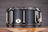 NOBLE & COOLEY 14 X 7 SS CLASSIC SOLID MAPLE SHELL SNARE DRUM, GLOSS BLACK