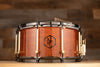 NOBLE & COOLEY 14 X 7 SS CLASSIC CHERRY SOLID SHELL SNARE DRUM HONEY MAPLE, BRASS LUGS, BLACK CHROME HOOPS