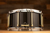 NOBLE & COOLEY 14 X 7 SS CLASSIC SOLID MAPLE SHELL SNARE DRUM, GLOSS BLACK