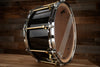 NOBLE & COOLEY 14 X 7 SS CLASSIC SOLID MAPLE SHELL SNARE DRUM, GLOSS BLACK