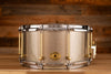 NOBLE & COOLEY 14 X 7 SS CLASSIC TULIP SOLID SHELL SNARE DRUM, GRAY SPARKLE LACQUER