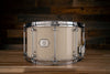 NOBLE & COOLEY 14 X 8 HORIZON MAPLE/MAHOGANY SNARE DRUM, POLAR SPARKLE GLOSS LACQUER