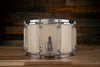 NOBLE & COOLEY 14 X 8 HORIZON MAPLE/MAHOGANY SNARE DRUM, POLAR SPARKLE GLOSS LACQUER