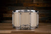 NOBLE & COOLEY 14 X 8 HORIZON MAPLE/MAHOGANY SNARE DRUM, POLAR SPARKLE GLOSS LACQUER