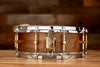 NOBLE & COOLEY 14 X 5 SS CLASSIC SOLID SHELL WALNUT SNARE DRUM, CLEAR MATTE